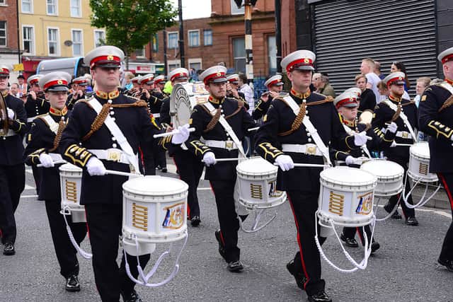 Pacemaker Press 12-07-2019:  
Twelfth of July parades take place in 18 locations across Northern Ireland in 2019