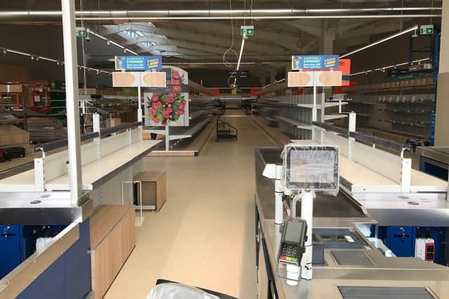 A sneak peak inside the new Lidl in Portadown. It was constructed by local firm Turkington Construction and it is scheduled to open on Thursday June 3.