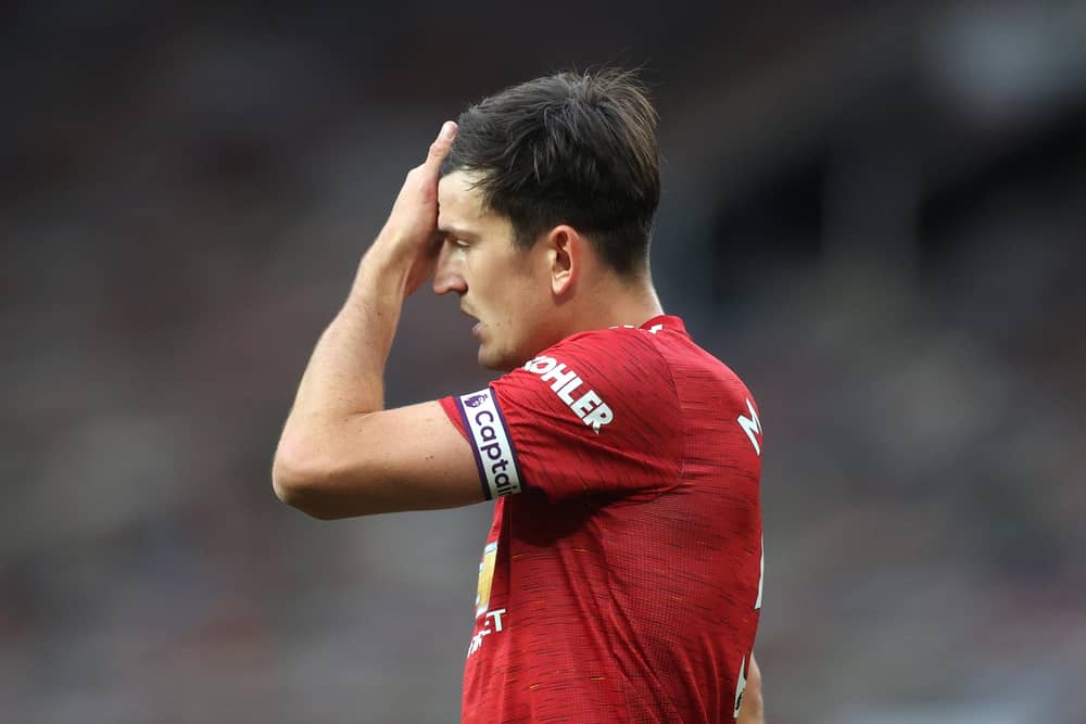 Manchester United and England's Harry Maguire.