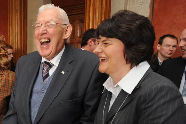 Peter Robinson has revealed his role in pressuring Ian Paisley to retire – but said Arlene Foster’s removal was savage