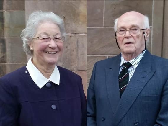 Marjorie and Michael Cawdery.