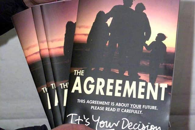 The Belfast Agreement's approach to consent and cross-community approval can be torn up the foundational document of the UK, the Act of Union, repealed yet if unionists retreat from North-South bodies there are howls of protest and warnings of the fall of Stormont