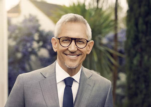 Gary Lineker wearing glasses from the Lineker Edit, available at Vision Express