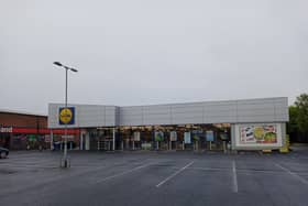 The current LIDL store on Buncrana Road is still operating