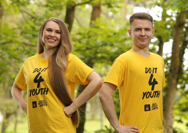 Zoe Salmon and Kyle Briscoe have launched the DofE challenge in NI. Photo/Paul McErlane