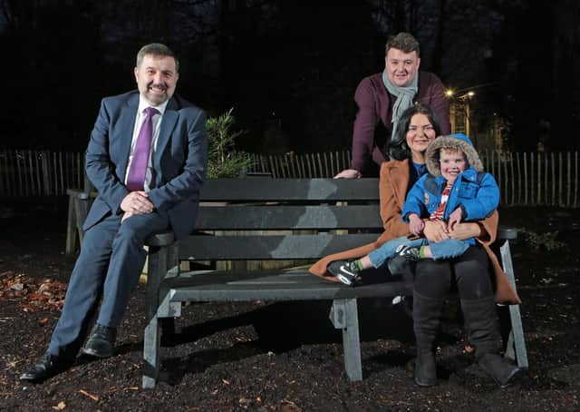 The Mac Gabhann family met with Health Minister Robin Swann in December to urge him to introduce legislation for an ‘opt out’ organ donation system