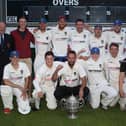 CIYMS celebrate Robinson Services Premier League title success in 2019. Pic by Pacemaker.