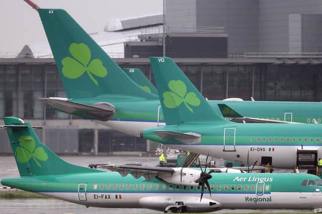The Aer Lingus flights from Belfast City to Heathrow will be unaffected