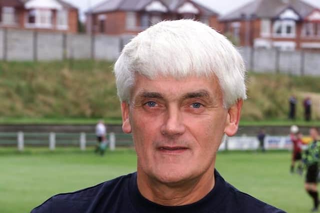 Former Dundela player and manager Mervyn Bell, who died on Saturday at the age of 78