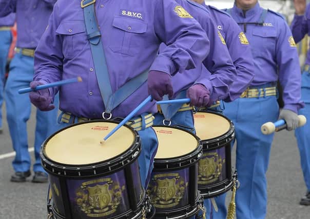 South Belfast Young Conquerors Flute Band. Photo: Stephen Hamilton  / Press Eye
