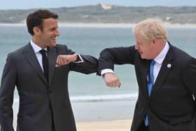 French president Emmanuel Macron reportedly suggested that Northern Ireland was not part of the UK during his talks with PrimeMinister Boris Johnson on the margins of the G7 summit in Cornwall of the world’s top nations. Mr Johnson said that the UK is indivisible