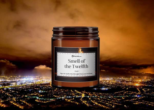 'Smell of the Twelfth' scented candle