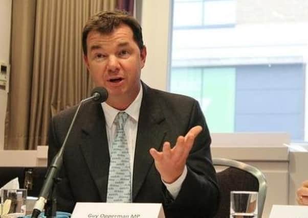 Guy Opperman, who is minister for Pensions and Financial Inclusion, in the UK-wide Department for Work and Pensions