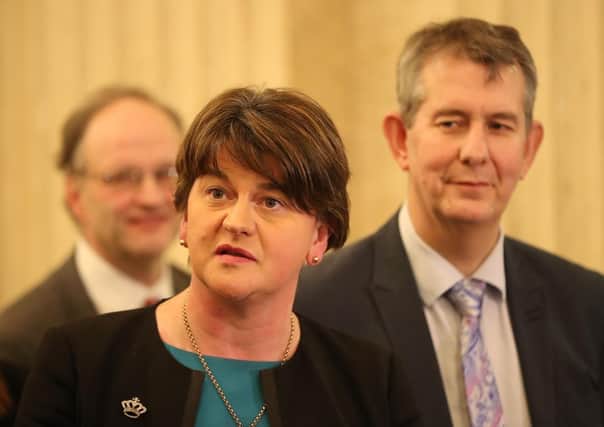 Arlene Foster was not disrespected at Westminster. Mr Poots was never going to cope with the disdain of London