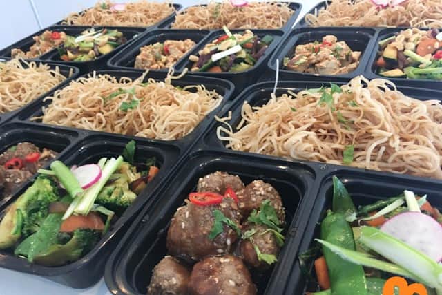 The novel Japanese Bento Boxes developed with Whoosh by Foodovation