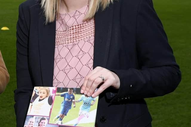 Gail Redmond, IFA Women's Domestic Football manager. Picture: Philip Magowan / PressEye