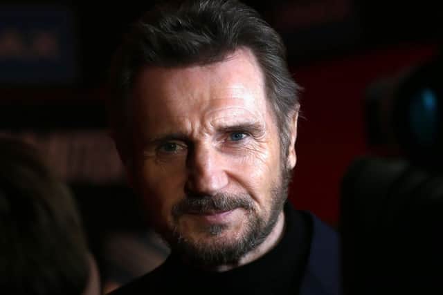 A Northern Ireland legend. The Hollywood film star Liam Neeson who is originally from Co Antrim