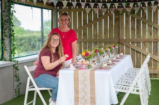 Jennifer Tweed and her daughter Hilary Walsh launch The Bothy at Mossbrook Farm in time for this year’s Bank of Ireland Virtual Farm Weekend