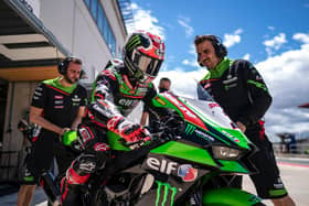 Jonathan Rea was third fastest during a two-day test at Navarra in Northern Spain, which will host a World Superbike round for the first time in August.