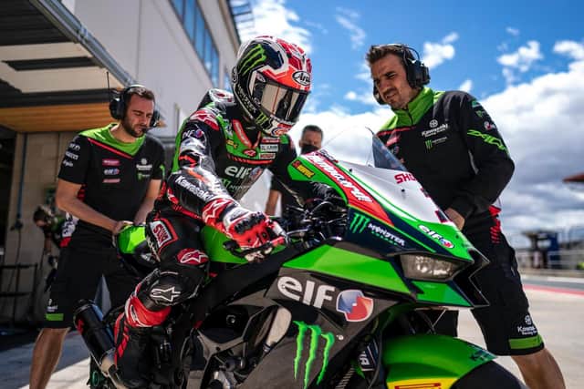 Jonathan Rea was third fastest during a two-day test at Navarra in Northern Spain, which will host a World Superbike round for the first time in August.