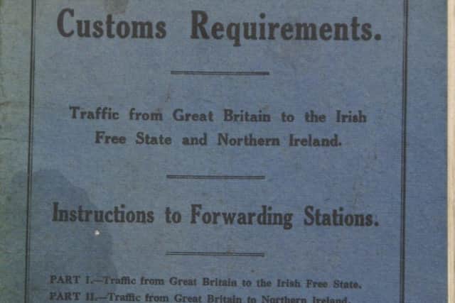 British Government Customs Requirements Manual, 1930