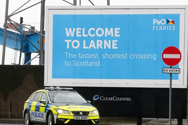 Port of Larne (archive image).
Picture by Jonathan Porter/PressEye