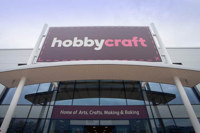 Hobbycraft is opening a store in Boucher Shopping Park, Belfast