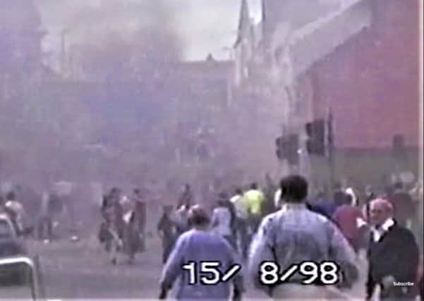 Some of the Omagh bomb aftermath footage (from ITV)