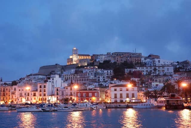 The island of Ibiza