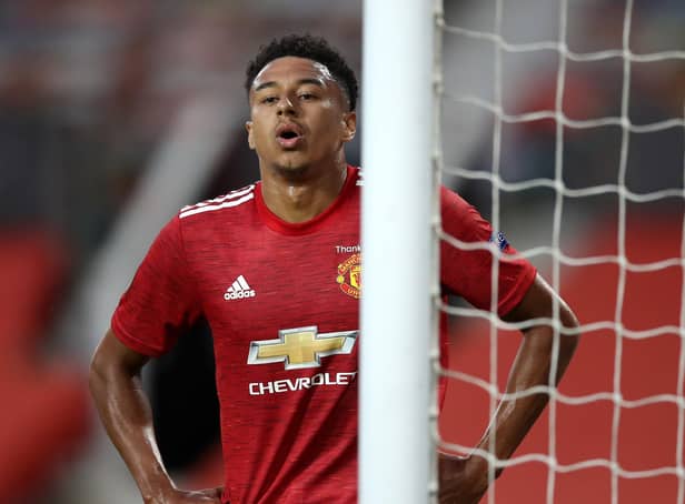 Does Jesse Lingard's future remain at Manchester United? Pic by PA.