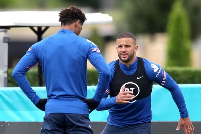 England’s Kyle Walker. Pic by PA.