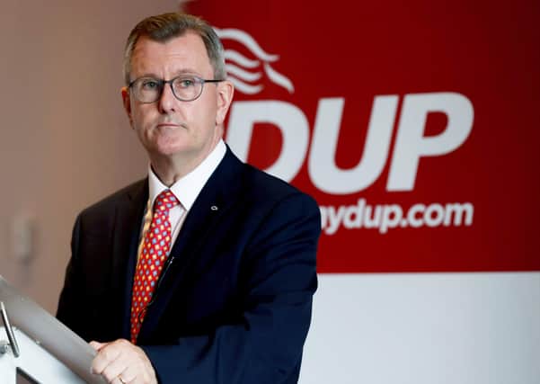 Press Eye - Belfast - Northern Ireland - 1st July 2021


Newly appointed DUP leader Sir Jeffrey Donaldson gives his keynote speech at Stormont Hotel, east Belfast, after being ratified as party leader last night.

Picture by Jonathan Porter/PressEye