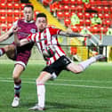 Derry City striker David Parkhouse. Picture by Kevin Moore/MCI