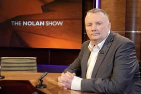 Loyalist Jamie Bryson is set to sue the Twitter user who paid Stephen Nolan (above) a six figure sum for libel.