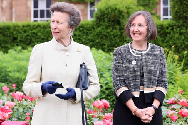 Princess Anne at Hillsborough Castle on Friday July 2
