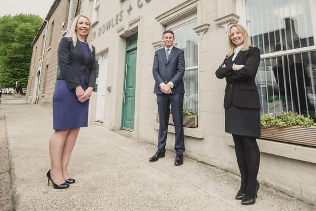 Catherine Heyes, Director and Head of Property, Peter Bowles, Managing Director and Clare Curran, Director and Head of Family Law, Peter Bowles and Co Solicitors