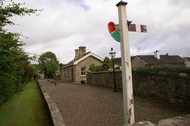 Belcoo and Blacklion Station served two towns in different countries