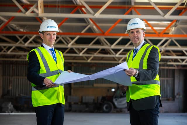 Paul Compton, Site Director, and Dave Sheeran, Managing Director of the Donnelly Group
