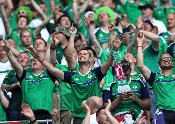 The Green and White Army has staked its claim to Sweet Caroline as a long-established Northern Ireland anthem. Picture Press Eye.