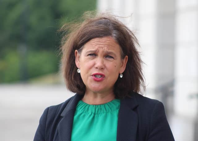 Sinn Féin leader Mary Lou McDonald said the party appointed a data protection officer following correspondence with the Republic’s data regulator.