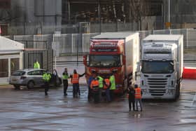 Internal UK checks at Belfast port. The Irish Sea border is reshaping Northern Ireland in ways that we haven’t even begun to understand. It exists only because British politicians would rather dismember their own country than risk the ire of Irish nationalists