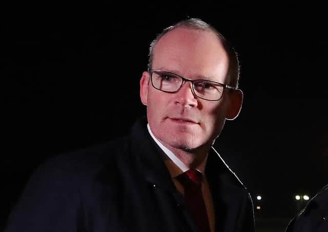 Simon Coveney said grace periods exist "to give supermarkets in particular, the opportunity to readjust their supply chains to adapt to these new realities"