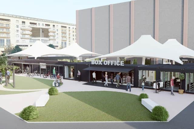 The plans for the ‘Box Office’