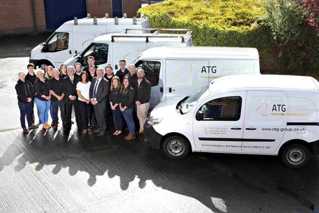 Some of the team at ATG Group