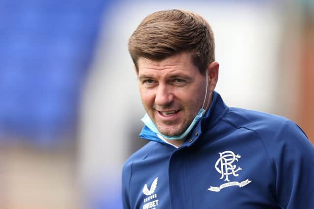 Rangers manager Steven Gerrard. Pic by Getty.