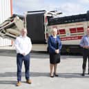 Conor Hegarty, General Manager and Business Line Director of MDS, Minister Heather Humphreys, TD for the Cavan, Monaghan constituency, Pat Brian, VP and Managing Director, Mobile Crushing and Screening, Terex and Liam Murray, founder of MDS International