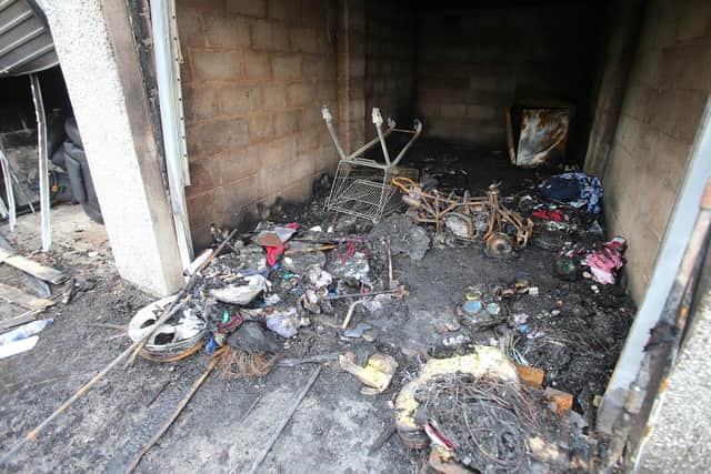 Three children taken to hospital after suspected arson attack