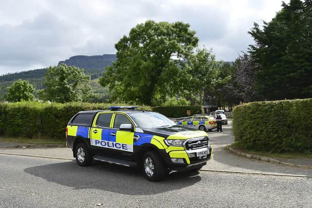 A 53-year-old man has been arrested on suspicion of murdering Kathleen Brankin who was stabbed to death at an outdoor accommodation site in Limavady.
Picture: Arthur Allison/ Pacemaker.