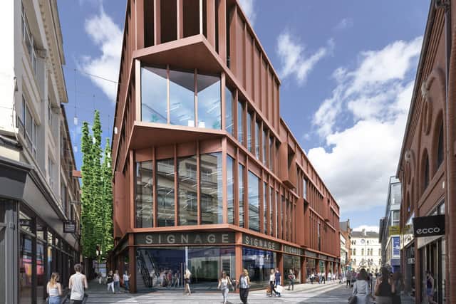 Redevelopment plans at former BHS store