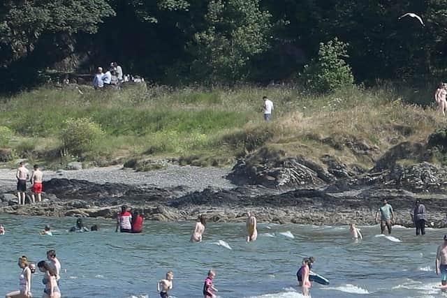 Press Eye - Belfast - 17th July 2021

Helens Bay Beach with temperatures over 25 degrees.

Photograph by Declan Roughan